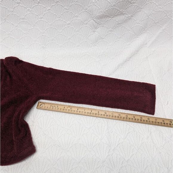 ANTHROPOLOGIE MOTH | Chenille Crop Sweater sz M - Picture 8 of 11